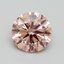 2.50 Ct. Fancy Intense Pink Round Lab Grown Diamond