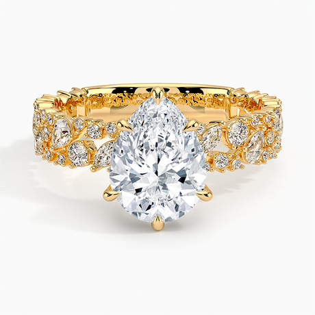 18K Yellow Gold Glacé Diamond Ring (3/4 ct. tw.)