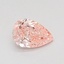 0.54 Ct. Fancy Vivid Pink Pear Lab Grown Diamond
