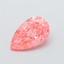 1.11 Ct. Fancy Vivid Pink Pear Lab Grown Diamond