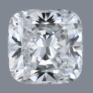 Cushion diamond — real photo