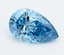 2.03 Ct. Fancy Vivid  Blue Pear Lab Grown Diamond