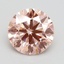 2.32 Ct. Fancy Intense Pink Round Lab Grown Diamond