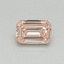 0.39 Ct. Fancy Intense Pink Emerald Lab Grown Diamond