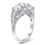 The Hadi Ring, smalltop view on a hand