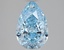 2.11 Ct. Fancy Vivid Blue Pear Lab Grown Diamond