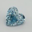 10.53 Ct. Fancy Vivid Blue Heart Lab Grown Diamond