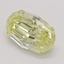 1.90 Ct. Fancy Yellow Oval Diamond