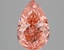 3.32 Ct. Fancy Pink Pear Lab Grown Diamond