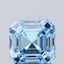 1.05 Ct. Fancy Intense Blue Asscher Lab Grown Diamond
