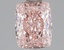 0.89 Ct. Fancy Intense Pink Cushion Lab Grown Diamond