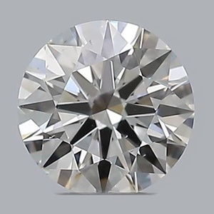 Round diamond — real photo