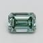 1.62 Ct. Fancy Vivid Green Emerald Lab Grown Diamond
