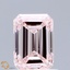 0.92 Ct. Fancy Intense Pink Emerald Lab Grown Diamond
