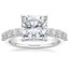 18K White Gold Luxe Shared Prong Diamond Ring (1/2 ct. tw.), smalltop view