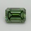 5.00 Ct. Fancy Vivid Pacific Green Emerald Lab Grown Diamond