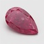 4.05 Ct. Fancy Vivid  Pink Pear Lab Grown Diamond