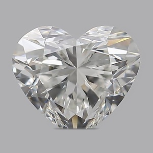 Heart diamond — real photo