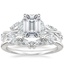 18K White Gold Secret Garden Diamond Ring (1/2 ct. tw.) with Yvette Diamond Ring