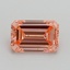 1.02 Ct. Fancy Intense Pink Emerald Lab Grown Diamond