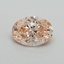 0.71 Ct. Fancy Pink Oval Lab Grown Diamond