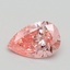 0.61 Ct. Fancy Vivid Pink Pear Lab Grown Diamond