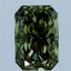 2.03 Ct. Fancy Vivid Green Radiant Lab Grown Diamond