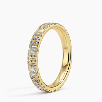 Santorini Eternity Lab Diamond Ring