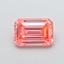 2.12 Ct. Fancy Vivid Pink Emerald Lab Grown Diamond