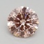1.46 Ct. Fancy Intense Pink Round Lab Grown Diamond