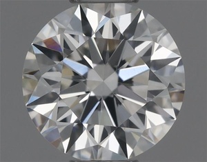 Round diamond — real photo