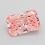 5.28 Ct. Fancy Vivid Pink Radiant Lab Grown Diamond