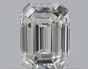 Emerald diamond — real photo