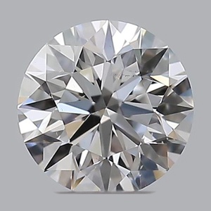 Round diamond — real photo