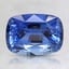 8.4x6.2mm Blue Cushion Sapphire