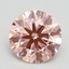 2.00 Ct. Fancy Intense Pink Round Lab Grown Diamond
