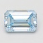 4.10 Ct. Fancy Intense Blue Emerald Lab Grown Diamond