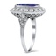 The Aurora-Mar Ring, smalltop view on a hand