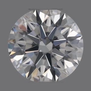 Round diamond — real photo