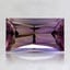 8.4x4.9mm Unheated Purple Baguette Tanzanite