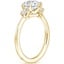 18K Yellow Gold Tallula Three Stone Diamond Ring, smallside view