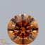 1.01 Ct. Fancy Orange Round Lab Grown Diamond