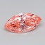 3.00 Ct. Fancy Vivid  Pink Marquise Lab Grown Diamond