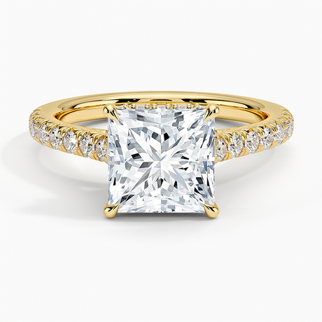 18K Yellow Gold Chantal Diamond Ring