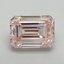 8.00 Ct. Fancy Intense Pink Emerald Lab Grown Diamond