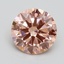 2.50 Ct. Fancy Intense Pink Round Lab Grown Diamond