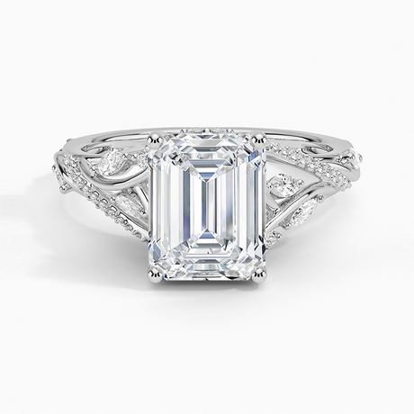Platinum Begonia Vine Diamond Ring (1/2 ct. tw.)