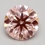 2.00 Ct. Fancy Intense Pink Round Lab Grown Diamond