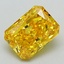 1.80 Ct. Fancy Vivid Yellow Radiant Lab Grown Diamond