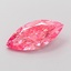 1.30 Ct. Fancy Vivid  Pink Marquise Lab Grown Diamond